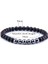 21CM Tarzı 20 (4mm) Klasik Esnek Bileklik Erkek Doğal Taş Boncuk Bileklik Sağlık Bakımı Manyetik Olmayan Hematit Bilezik Kadınlar Için Pulseira Takı (Yurt Dışından) 4