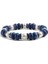 Stil 8 Moda Vintage Boho Çekic Bilezik Bileklik Kadın Doğal Taş Mavi Turkuaz Boncuk Strand Bilezik Erkek Takı Pulseras Mujer (Yurt Dışından) 1