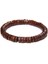 17CM Tarzı No.3 Boyutu Budizm Rondelle Tibet Ahşap Boncuklu Bileklik Erkek Kahverengi Abaküs Boncuklu Bilezik Esnek Vintage Meditasyon Takı Kadınlar Pulsera (Yurt Dışından) 1