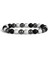 8mm Tarzı No.33 Boyutu Doğal Kaplan Gözü Obsidyen Hematit Boncuk Bileklik Erkekler Için Sağlık Koruma Denge Bilezik Kadınlar Iyileştirme Ruh Takı (Yurt Dışından) 1