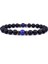 17CM Tarzı No.6 Boyutu Erkekler Için Volkanik Taş Bileklik Doğal Aytaşı Boncuklu Tibet Buda Bileklik Çakra Lav Taşlı Difüzör Bilezik Erkek Takı Hediye (Yurt Dışından) 1