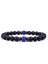 17CM Tarzı No.22 Boyutu Erkekler Için Lava Difüzör Bilezik Doğal Ay Taşı Boncuklu Tibet Buddha Bileklik Volkanik Taş Çakra Bilezik Erkek Takı Hediye (Yurt Dışından) 2
