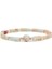 17CM Tarzı Pas Kırmızısı Doğal Kaplan Gözü Bilezik Erkek El Yapımı 4* Dikdörtgen Taş Boncuk Bilezik Elastik Kadın Takı Gümüş Renkli Şans Kolye Pulsera (Yurt Dışından) 1