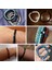 23CM Tarzı Lav 2 Doğal Taş Bileklikler Erkek El Yapımı Lav Taşı Difüzör Bileklikler Kadın Erkek Takı Pulseras Homme (Yurt Dışından) 3