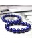 17CM Tarzı No.10 Boyutu Lapis Lazuli Bileklik Erkek Doğal Şifa Enerjisi Lazuli Bilezik Cilalı 8mm Lazurit Boncuk Bilezik Kadın Takı Hediye (Yurt Dışından) 4