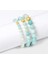 19CM Tarzı 7 Mavi Kum Doğal Howlite Gül Kuvarsı Kristal Aytaşı Bileklik Kadınlar Için Çakralar Boncuklu Bilezik Kadınlar Için Yoga Enerjisi Takı Браслет (Yurt Dışından) 5