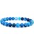 17CM Tarzı No.33 Boyutu Lapis Lazuli Bileklik Erkek Doğal Şifa Enerjisi Lazuli Bilezik Cilalı 8mm Lazurit Boncuk Bilezik Kadın Takı Hediye (Yurt Dışından) 1