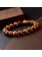 No.4 Boyutu Oıqueı Doğal Ahşap Boncuklu Yoga Bileklik Erkek Elastik Budist Dua Buddha Bilezikler & Bilezikler Takı Pulsera Hombre (Yurt Dışından) 2