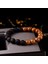 No.4 Boyutu Oıqueı Doğal Ahşap Boncuklu Yoga Bileklik Erkek Elastik Budist Dua Buddha Bilezikler & Bilezikler Takı Pulsera Hombre (Yurt Dışından) 4