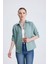 | Kadın Oversize Basic Gömlek - Rahat Kalıp, Düğmeli Uzun Kollu Günlük Gömlek 1