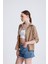 | Kadın Oversize Basic Gömlek - Rahat Kalıp, Düğmeli Uzun Kollu Günlük Gömlek 3