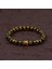 406-3 Kadınların Retro Tibet Siyah Boncuk Oyma Mantra Om Mani Amulet Bileklik Erkekler Vintage Budist Meditasyon Takı AB285 (Yurt Dışından) 3