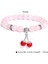 21CM Tarzı 34 Gül Kuvars Doğal Howlite Gül Kuvarsı Kristal Aytaşı Bileklik Kadınlar Için Çakralar Boncuklu Bilezik Kadınlar Için Yoga Enerjisi Takı Браслет (Yurt Dışından) 1