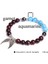 21CM Tarzı 11 Granat Doğal Howlite Gül Kuvarsı Kristal Aytaşı Bileklik Kadınlar Için Çakralar Boncuklu Bilezik Kadınlar Için Yoga Enerjisi Takı Браслет (Yurt Dışından) 1