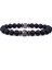 21CM Tarzı No.5 Boyutu Erkekler Için Lava Difüzör Bilezik Doğal Ay Taşı Boncuklu Tibet Buddha Bileklik Volkanik Taş Çakra Bilezik Erkek Takı Hediye (Yurt Dışından) 1