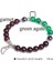 21CM Tarzı 10 Granat Doğal Howlite Gül Kuvarsı Kristal Aytaşı Bileklik Kadınlar Için Çakralar Boncuklu Bilezik Kadınlar Için Yoga Enerjisi Takı Браслет (Yurt Dışından) 1