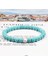 Stil 8 Doğal Taş Boncuk Bilezik Erkek Turkuaz Bilezik Kadın Boncuklar Yaratıcı Hediye Sevgililer Için En Iyi Arkadaş Pulsera Mujer (Yurt Dışından) 2