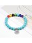 19CM Tarzı Siyah Mat Erkek Kadınlar Için Siyah Lav Taşı Beadakra Iyileştirme Dengesi Yoga Bileklikleri Reiki Dua Taşı Şans Buddhist Kolye Bilezik (Yurt Dışından) 5