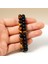 8mm Siyah Yıpranmış Set Bileklik Çiftler Mesafe Siyah Beyaz Doğal Lav Taşı Kaplan Gözü Boncuklu Yoga Bilezikleri Erkek Kadınlar Için Esnek Halat Takı (Yurt Dışından) 2