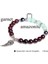 19CM Tarzı 8 Garnitür Doğal Howlite Gül Kuvarsı Kristal Aytaşı Bileklik Kadınlar Için Çakralar Boncuklu Bilezik Kadınlar Için Yoga Enerjisi Takı Браслет (Yurt Dışından) 1