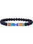 21CM Tarzı No.33 Boyutu Erkekler Için Lava Difüzör Bilezik Doğal Ay Taşı Boncuklu Tibet Buddha Bileklik Volkanik Taş Çakra Bilezik Erkek Takı Hediye (Yurt Dışından) 1