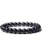 17CM Tarzı Oniks Doğal Şifa Enerjisi Kaplan Gözü Bileklik Cilalı Lapis Lazuli Boncuklu Bilezik Esnek Pulsera Kadın Takı Erkek Bilezikler (Yurt Dışından) 1