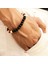 No.15 Boyutu Moda 8mm Doğal Ahşap Boncuklu Bilezik Erkekler Ethinc Meditasyon Millettia Laurentii Bilezik Kadınlar Dua Takı Yoga Bilezikler (Yurt Dışından) 1