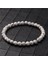 4 mm Stil Zebra Taşı Doğal Iyileştirici Enerji Mineralli Takı Kadınlar Vintage Pulsera Erkekler Gri Labradorit Sarı Aventurin Taş Boncuk Bilezikler (Yurt Dışından) 5
