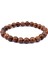 No.11 Boyutu Moda 8mm Doğal Ahşap Boncuklu Bilezik Erkekler Ethinc Meditasyon Millettia Laurentii Bilezik Kadınlar Dua Takı Yoga Bilezikler (Yurt Dışından) 3