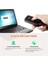 Mini Taşınabilir Barkod Tarayıcı Ccd Barkod Tarayıcı 3'ü 1 Arada Bluetooth ve USB Kablosu ve 2,4g Kablosuz Kağıt ve Ekran Barkod Okuyucu Üzerine 1 Adet Barkod Okuyucu, 1100CCD 3