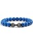 Yeşil 14 Stil Dambıllar Lava Taşı Boncuk Bileklikler Kadın Takı Erkek Bilezik Metal Aksesuarlar Bileklik Çift Pulseras (Yurt Dışından) 2