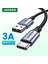 Naylon Örgü USB Tip C Hızlı Şarj Kablosu Galaxy A30/A50/A70, Not 9 S9 S8 Huawei Nova 3/4/5/p9/ M5/m6 Honor Play Veri Kablosu Için Xiaomi Mi 6/mi 8/pocophone F1 ,redmi Not 7 (Yurt Dışından) 2