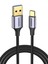 Naylon Örgü USB Tip C Hızlı Şarj Kablosu Galaxy A30/A50/A70, Not 9 S9 S8 Huawei Nova 3/4/5/p9/ M5/m6 Honor Play Veri Kablosu Için Xiaomi Mi 6/mi 8/pocophone F1 ,redmi Not 7 (Yurt Dışından) 3