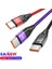 Lovebay 6A 66W Hızlı Şarj Kablosu Tip C iPhone 13 11 Pro Max Huawei Samsung Xiaomi Usb-C Qc3.0 Evrensel Veri Kablosu USB Kablosu (Yurt Dışından) 2