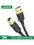 USB Yazıcı Kablosu USB 2.0 Örgülü Kablo Erkek - Tip B Erkek Yazıcı Kablosu Yüksek Hızlı Epson, Brother, Hp, Canon, Lexmark, Dell, Xerox, Samsung, Piyano, Dac ile Uyumlu (Yurt Dışından) 2