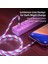 In1 540°DÖNDÜRME Manyetik Akım Aydınlık Aydınlatma Şarj Cep Telefonu Kablosu USB Tipi C Kablo Samsung Xiaomi iPhone Kablosu (Yurt Dışından) 5