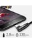 Stonego Mikro USB Kablosu 2A Hızlı Şarj Cihazı USB C Tipi Kablo Kordonu 90 Derece Dirsek Naylon Veri Kablosu Android Telefon 1m 2m 3m (Yurt Dışından) 4