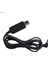 USB Güç Kablosu 5V - 12V Boost Dönüştürücü Adaptör 3,5mm Siyah Şarj Kablosu, Aktarım Kablosu, Evrensel, Elektronik Köpek Için USB Güç Kablosu (Yurt Dışından) 1