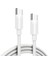 Apple iPad Macbook Pro Için USB C Şarj Veri Kablosu Huawei Xiaomi Samsung Cep Telefonu Pd Hızlı Şarj USB Tip-C Güç Kablosu (Yurt Dışından) 2