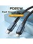 Essager USB C Kablosu IPhone 14 13 12 11 Pro Max Xs 20W Hızlı Şarj Kablosu Tip C Aydınlatma Tarih Kablosu iPad Macbook Için (Yurt Dışından) 2