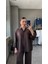 Keten Kumaş Oversize Gömlek Pantolon Takım 3