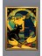 Antik Mısır Desenli Çerçeveli Kumaş Baskı Tablo 50x70cm MISIR02 1