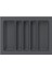 S-2687-G Çekmece Içi Antibakteriyel Kepçelik 60LİK Modül Gri En:54-48 D:49-41CM Arası Kesilir 2