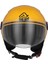 Jet Brezza Kask Sarı 4