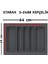 S-2688-G Çekmece Içi Antibakteriyel Kepçelik 70LİK Modül Gri En:64-58 D:49-41CM Arası Kesilir 1