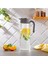 Borosilikat Cam Sürahi 1800 ml Gri - THN87018 1