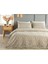 Home Pure Poppy Kolay Ütülenir Çift Kişilik Nevresim Seti 200X220 cm Bej 1