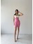 Fiyonklu Pembe Elbise 3