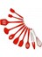 VLT1120 Salvatore 10 Parça Spatula Set Kırmızı VLT1120 2