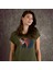 Staring Woman Kadın Baskılı T-Shirt 2